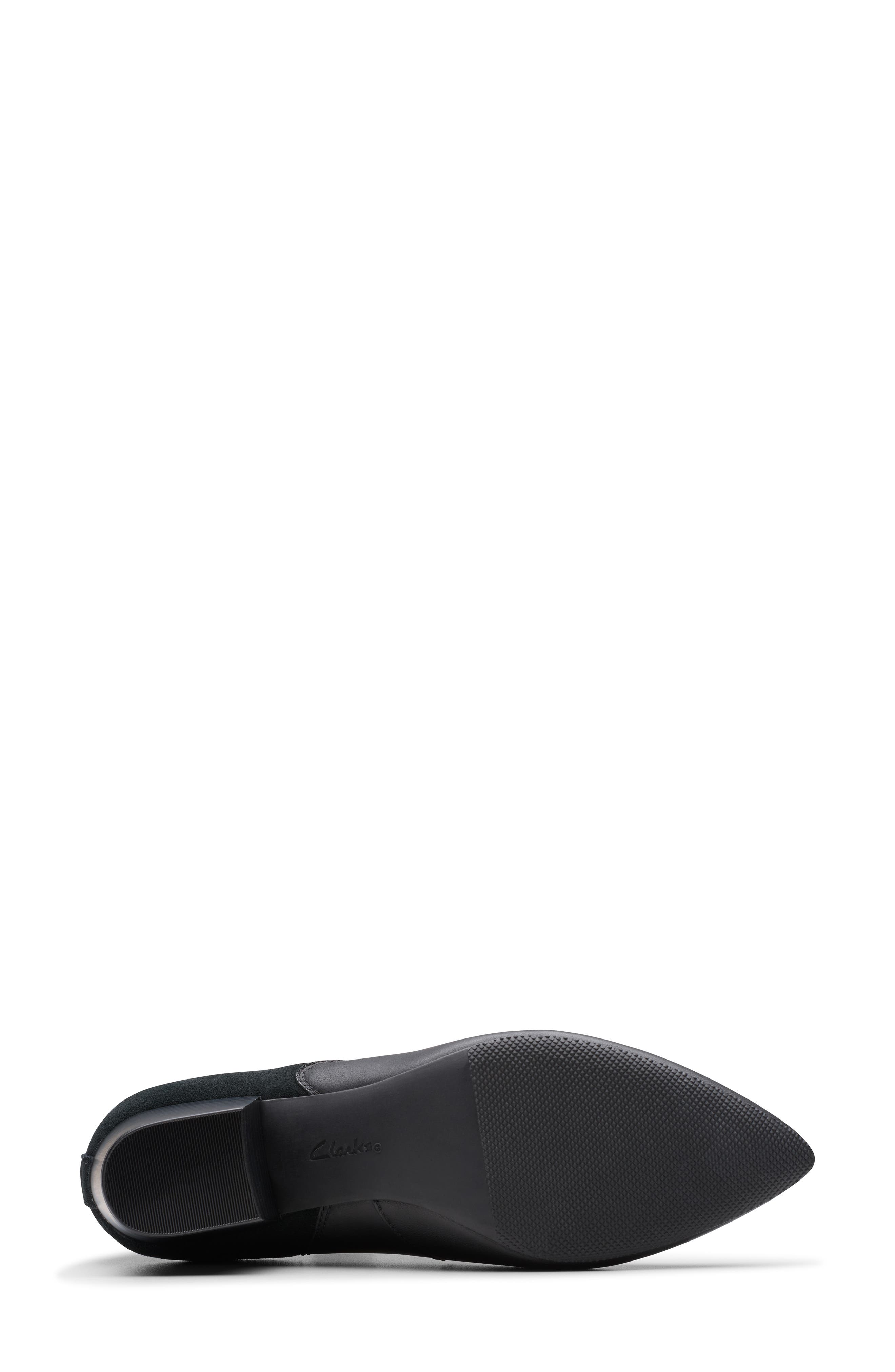 Clarks<sup>®</sup> Ellanie Vibe Boot, Alternate, color, Black Leather