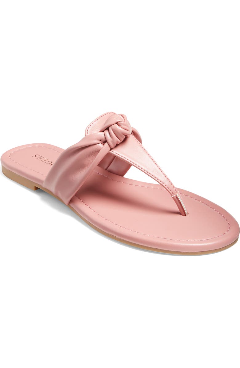 Jack Rogers Abigail Flip Flop, Main, color, Rose