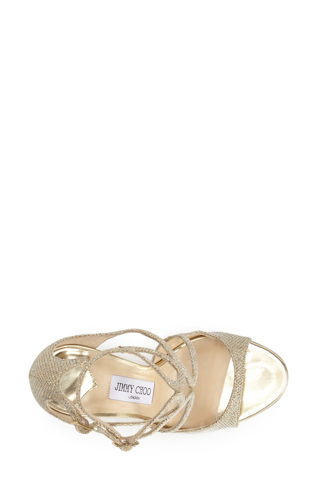 'Lang' Sandal, Alternate, color, GOLD