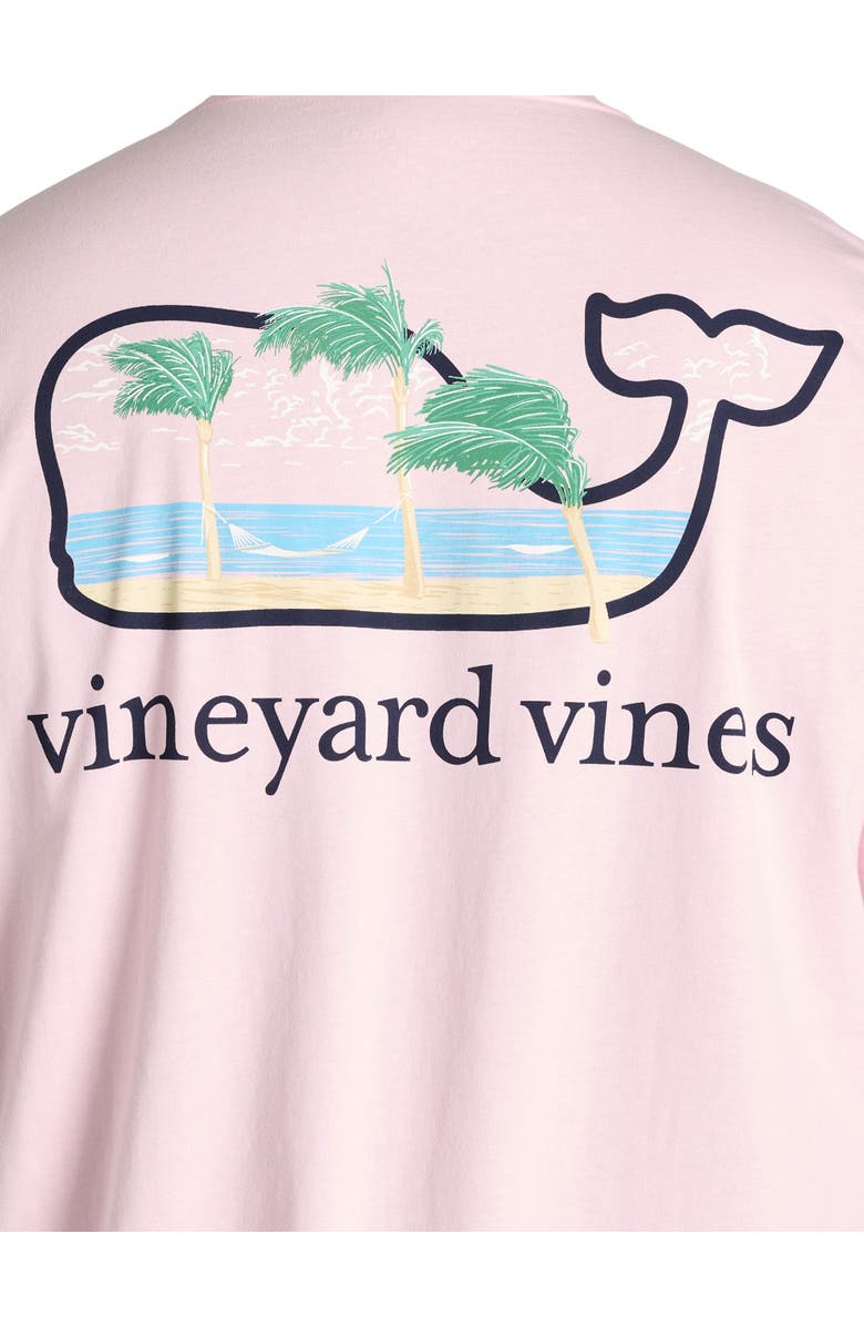 vineyard vines Big & Tall Breezy Hammock T-Shirt, Alternate, color, Flamingo