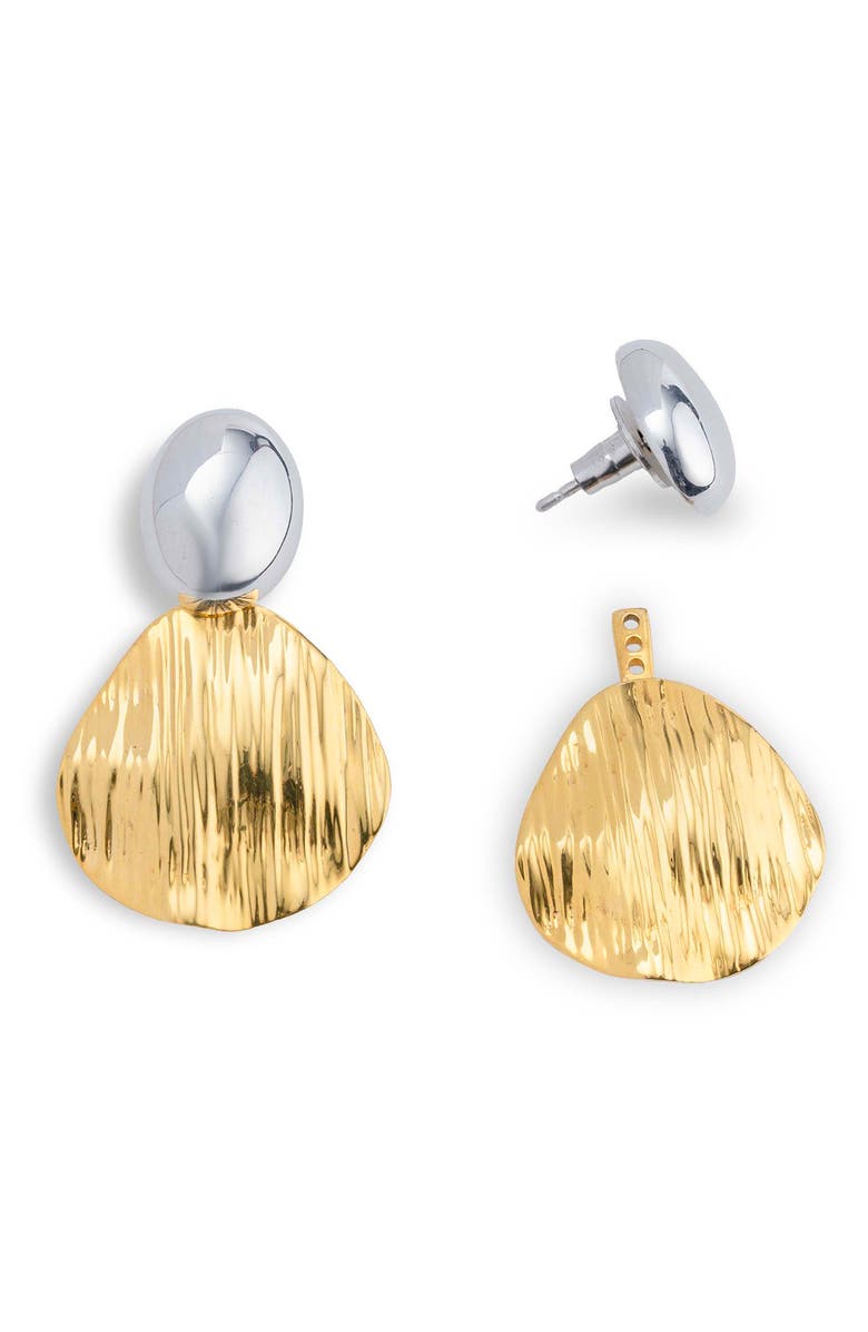 NAVEDA Bloom Hana Front/Back Drop Earrings, Alternate, color, 
