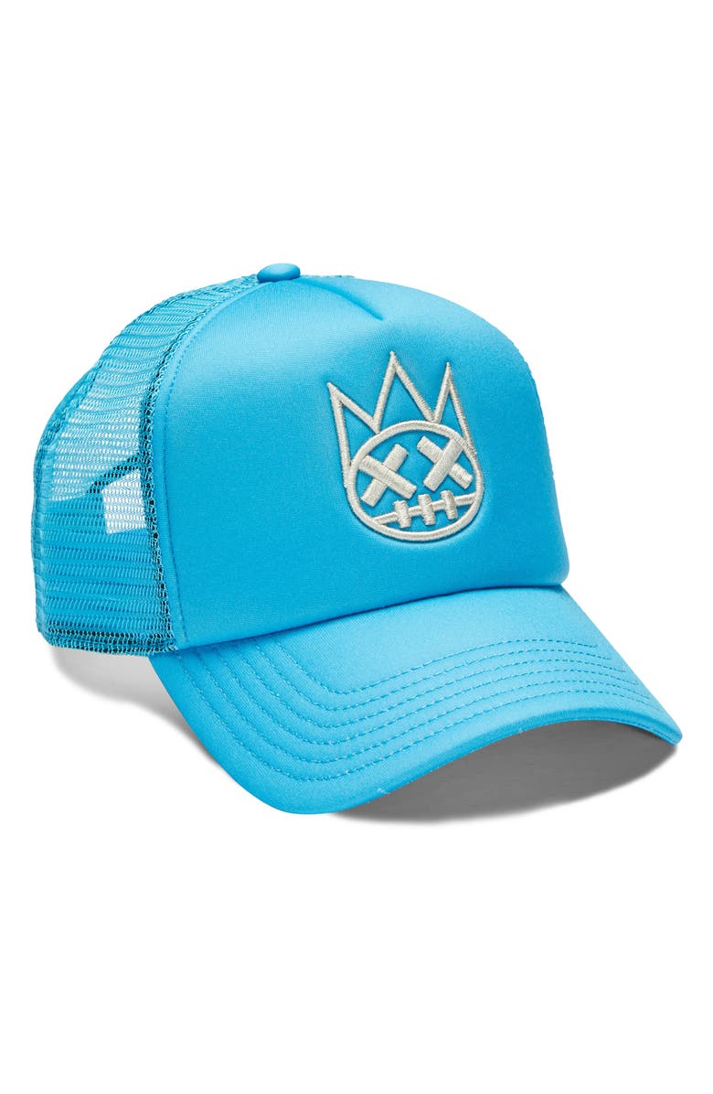 Cult of Individuality Clean Shimuchan Logo Trucker Hat, Main, color, 