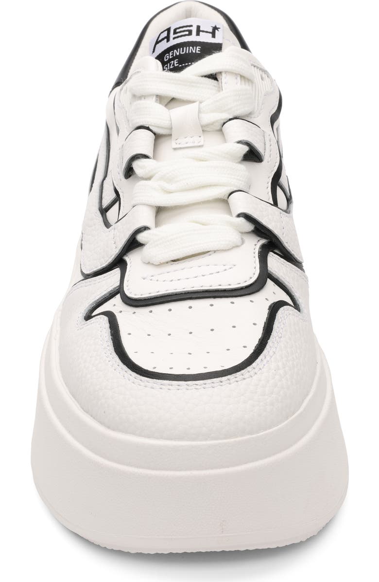 Ash Match Platform Sneaker, Alternate, color, White/ Black