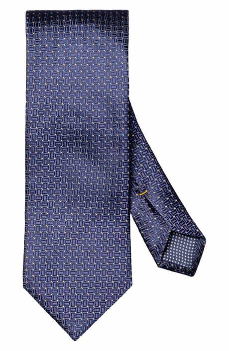 Eton Geometric Silk Tie