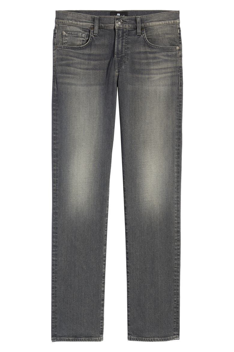 7 For All Mankind® Slimmy Slim Fit Jeans, Alternate, color, CARBON