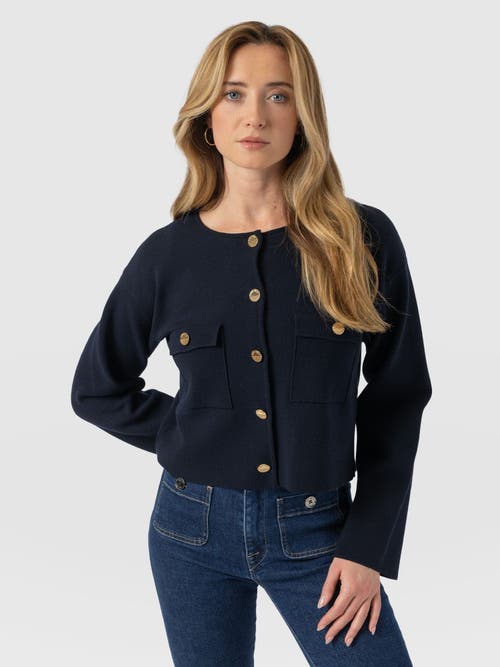 Saint + Sofia Maeva Knit Jacket
