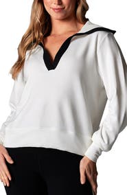 Tavi Cozy Collared Sweatshirt