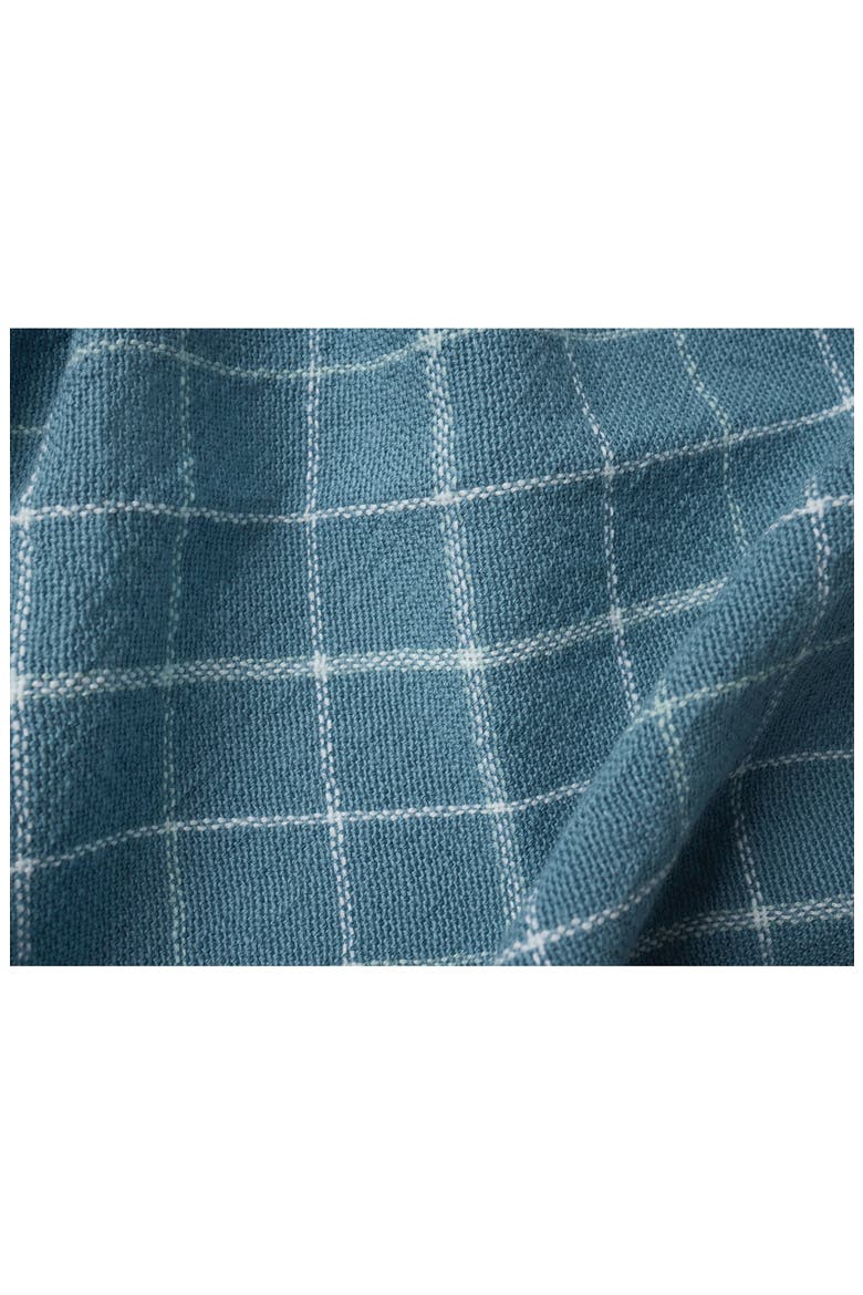 Clarendon Set of 4 Organic Cotton Kitchen Towels, Alternate, color, CERULEAN