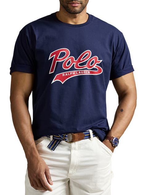 Big & Tall Jersey Graphic T-Shirt