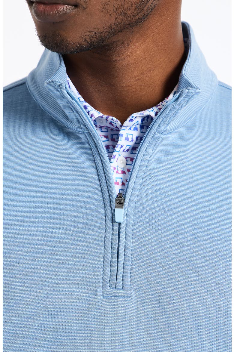 Troland Quarter Zip Top, Alternate, color, CHAMBRAY BLUE