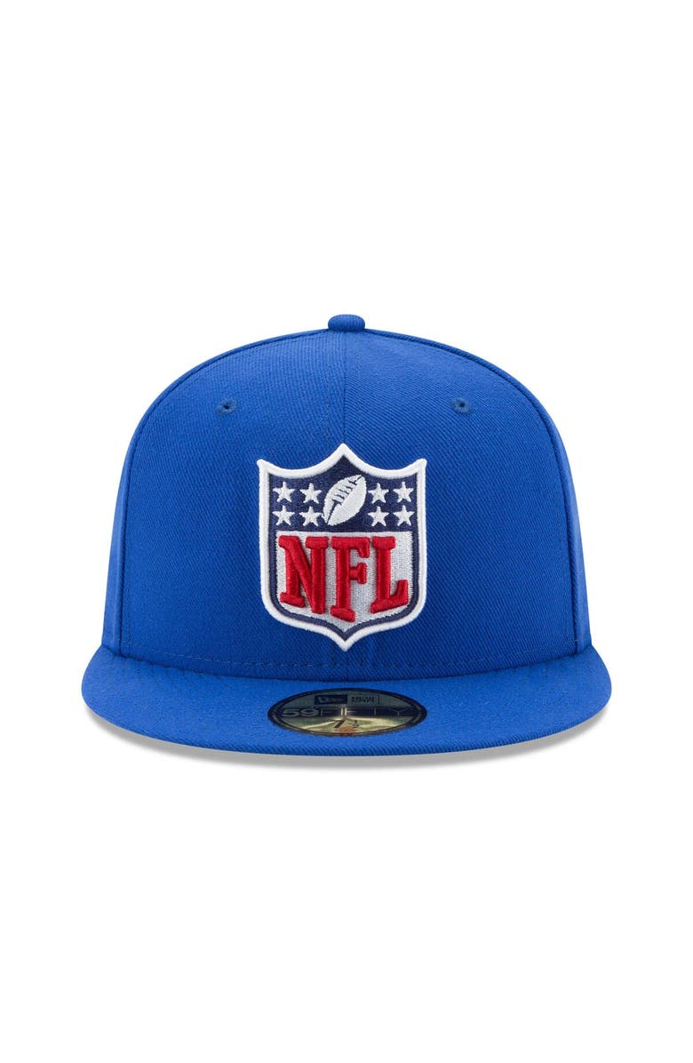 New Era Men's New Era Royal NFL Shield Logo 59FIFTY Fitted Hat, Alternate, color, 