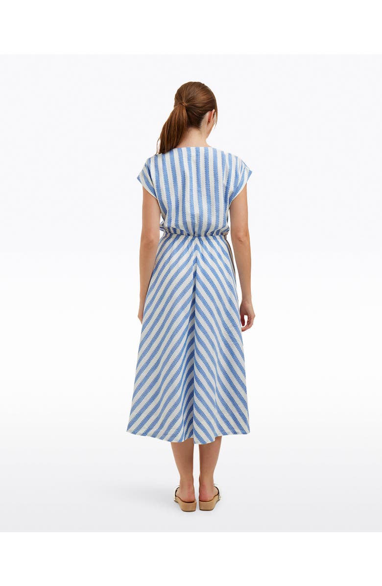 Draper James Haven Short Sleeve Midi Shirtdress, Alternate, color, 