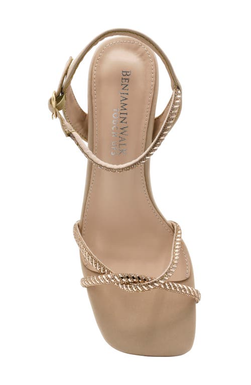 Touch Ups Sunny Ankle Strap Sandal In Beige