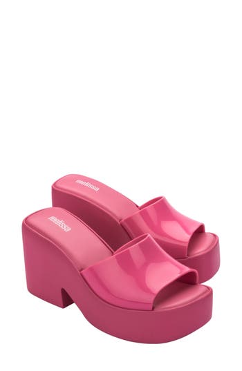 MELISSA MELISSA POSH PLATFORM SLIDE SANDAL