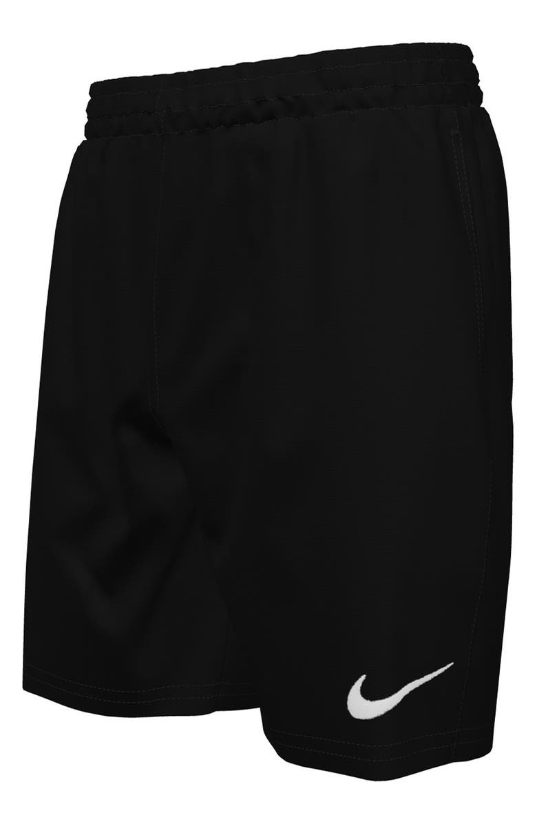 Nike Kids' 6-Inch Volley Swim Trunks, Main, color, Black