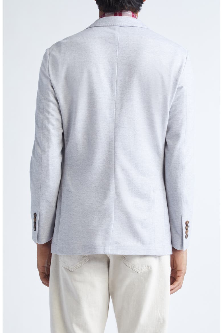 Cotton Jersey Blazer, Alternate, color, LIGHT GRAY MELANGE