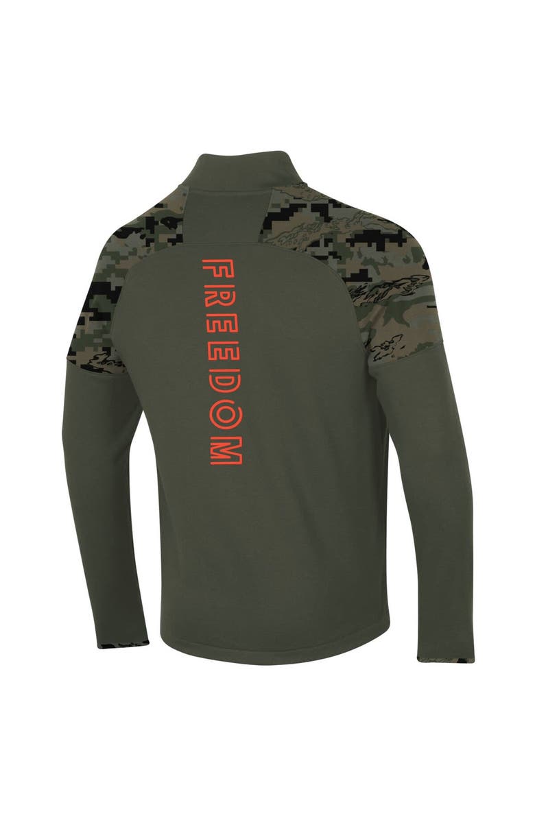 Under Armour Men's Under Armour Olive Auburn Tigers Freedom Full-Zip Fleece Jacket, Alternate, color, 