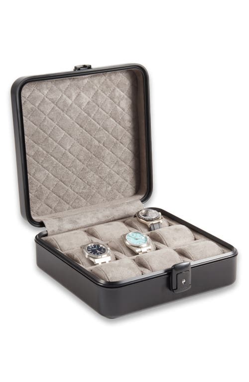 Bey-berk Prague Nine-watch Case In Black