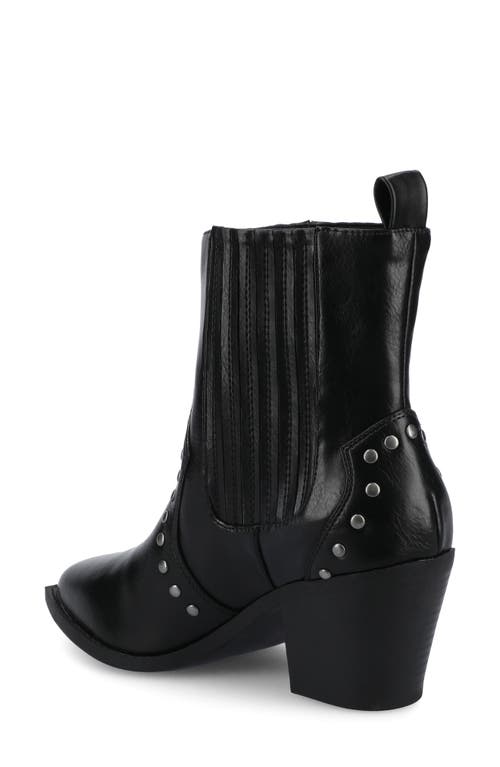 JOURNEE COLLECTION JOURNEE COLLECTION BRAYLEE WESTERN CHELSEA BOOT 