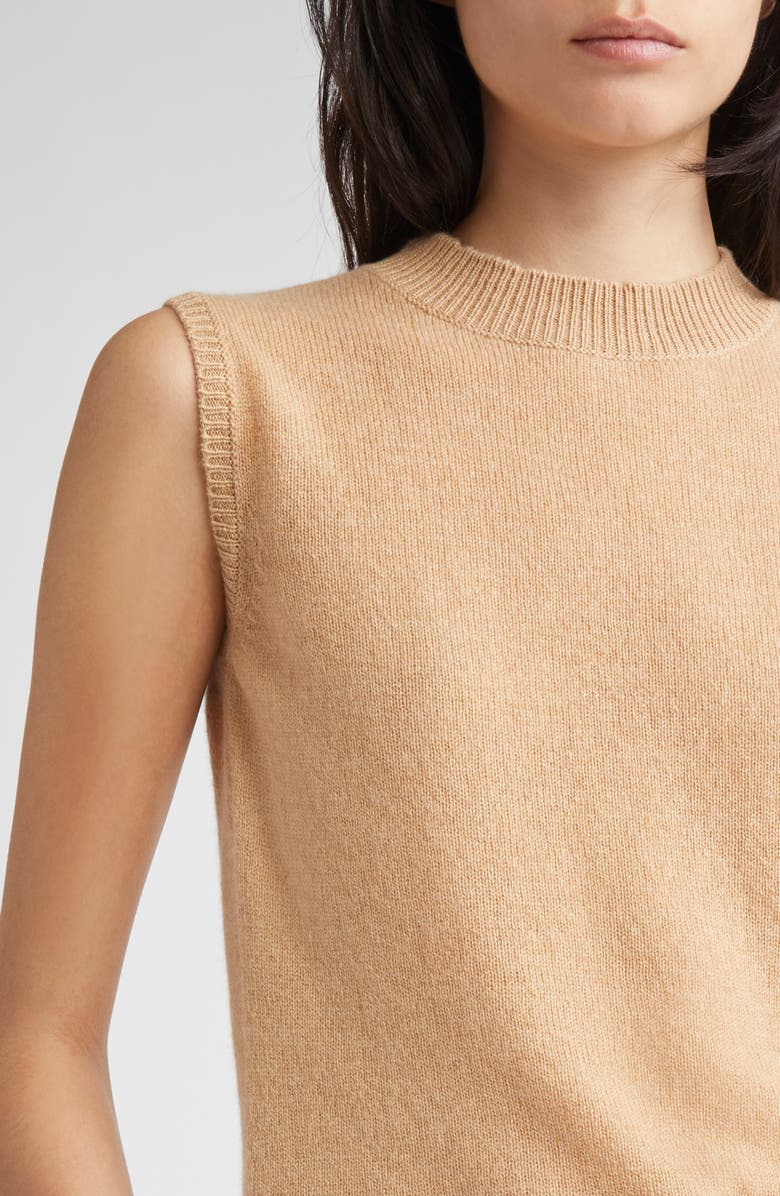Eleventy Cashmere Sweater Vest, Alternate, color, 04Nn Camel