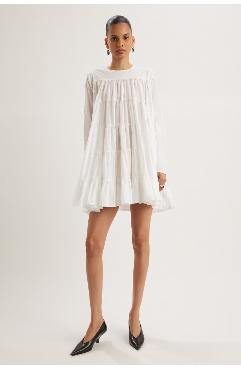 Merlette Soliman Dress, Main, color, White
