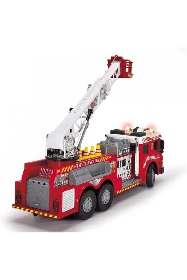 Fire Truck with Working Pump Toy Vehicle, Ages 3+, Alternate, color, Multicolored