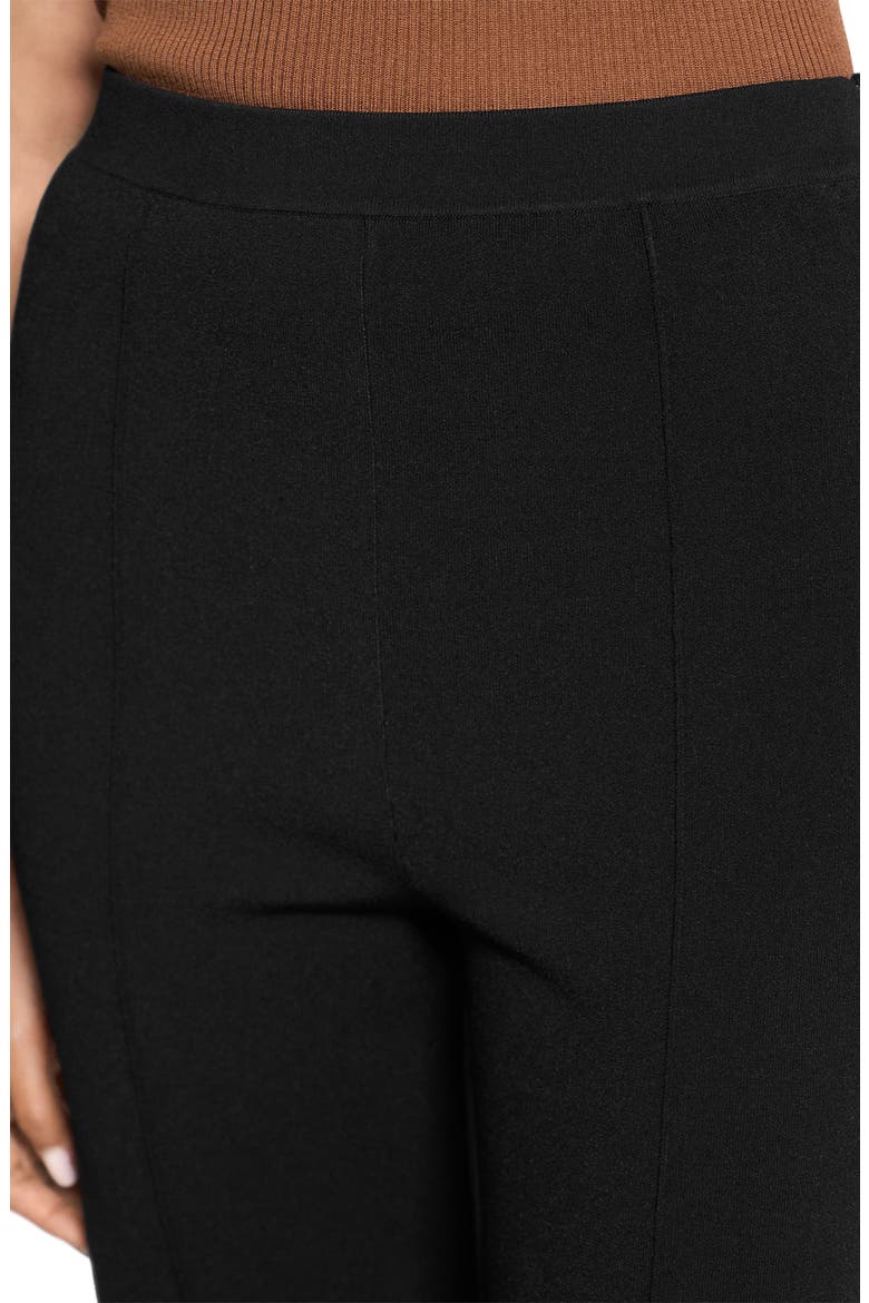 Compact Crepe Pants, Alternate, color, BLACK