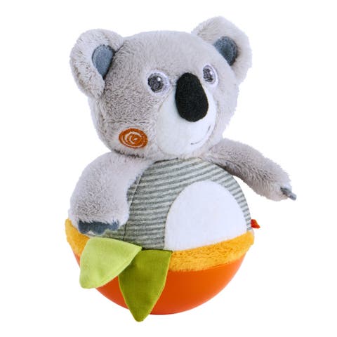 Roly Poly Koala Wobbly Animal Chiming Baby Sensory Toys for Tummytime, Ideal Baby Toy for 6 Months+