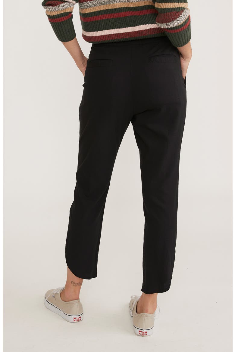 The Allison Pull-On Tencel® Lyocell Pants, Alternate, color, BLACK