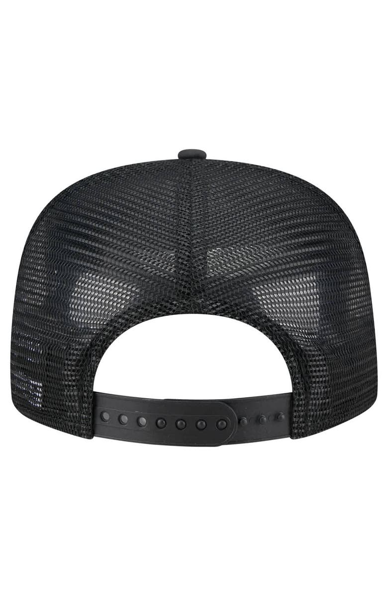 New Era Men's New Era  Black Detroit Tigers Gummy Golfer Trucker Adjustable Hat, Alternate, color, Black