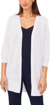 Halogen® Side Slit Cardigan