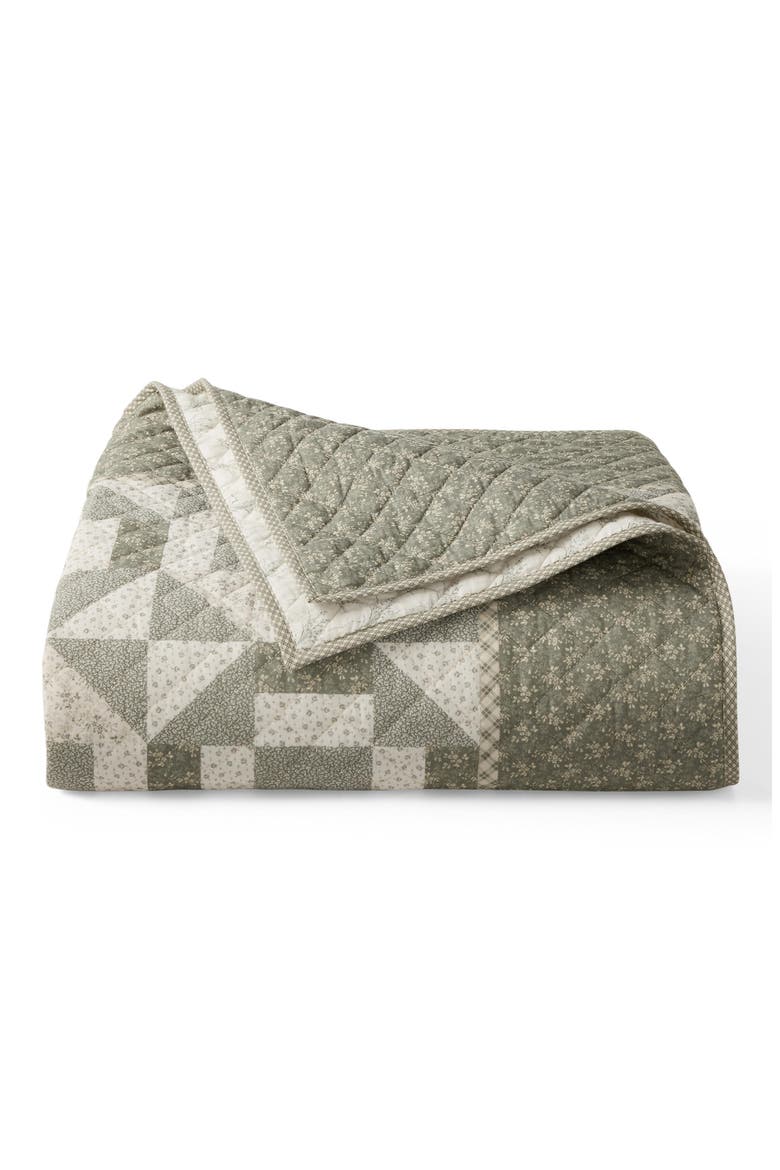 Kensley Quilt, Alternate, color, NEW OLIVE