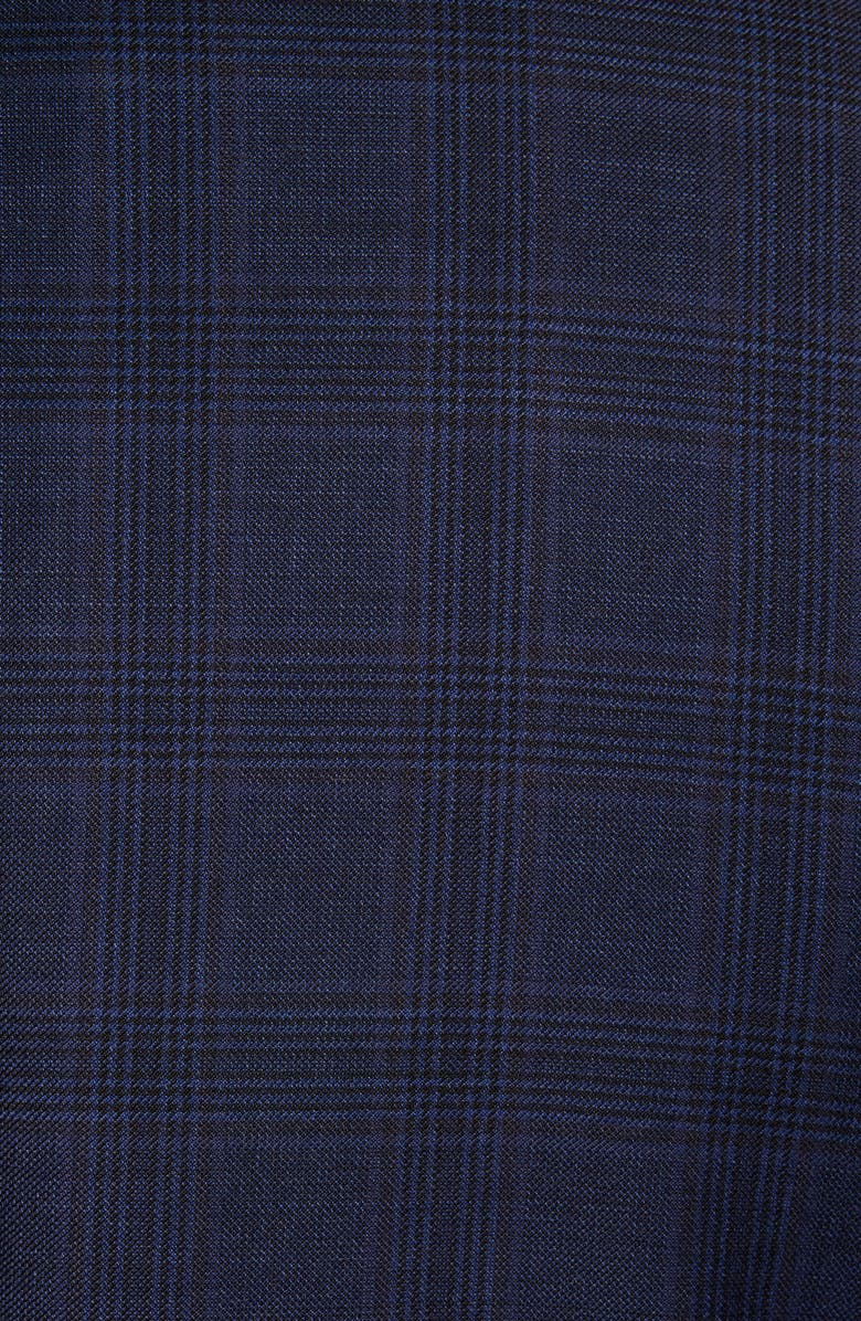 Ted Baker London Jay Trim Fit Plaid Wool Sport Coat, Alternate, color,