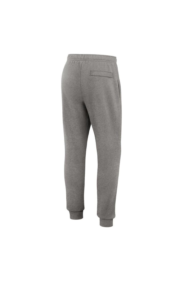 Nike Men's Nike Heather Gray LSU Tigers Primetime Club Fleece Jogger Pants, Alternate, color, 