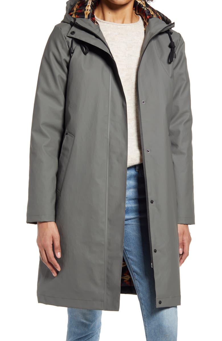 Pendleton Women's Eureka Waterproof Hooded Raincoat, Main, color,