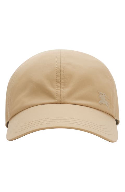 Equestrian Knight Design Cotton Gabardine Baseball Cap