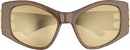 Balenciaga 55mm Cat Eye Sunglasses