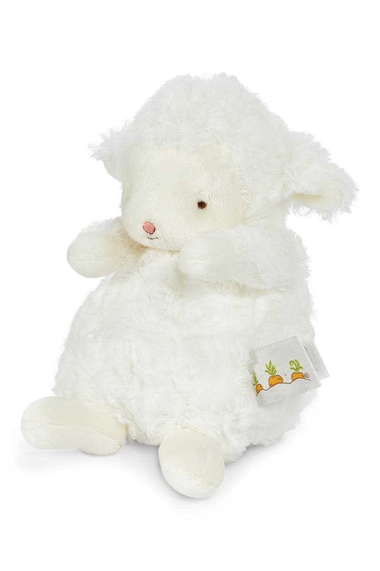 Wee Kiddo Plush Lamb, Alternate, color, WHITE
