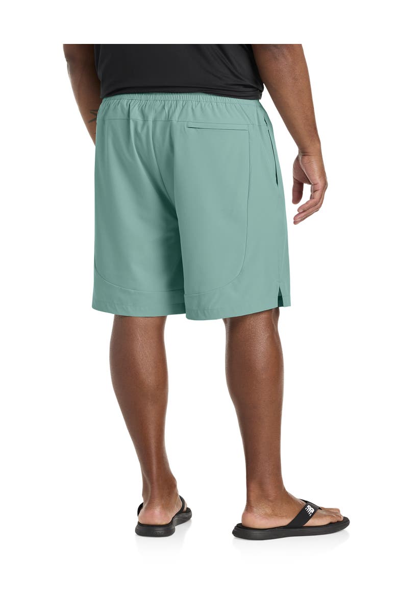 Society of One by DXL Big
Tall Seamed Shorts, Alternate, color, Deep Sea Green