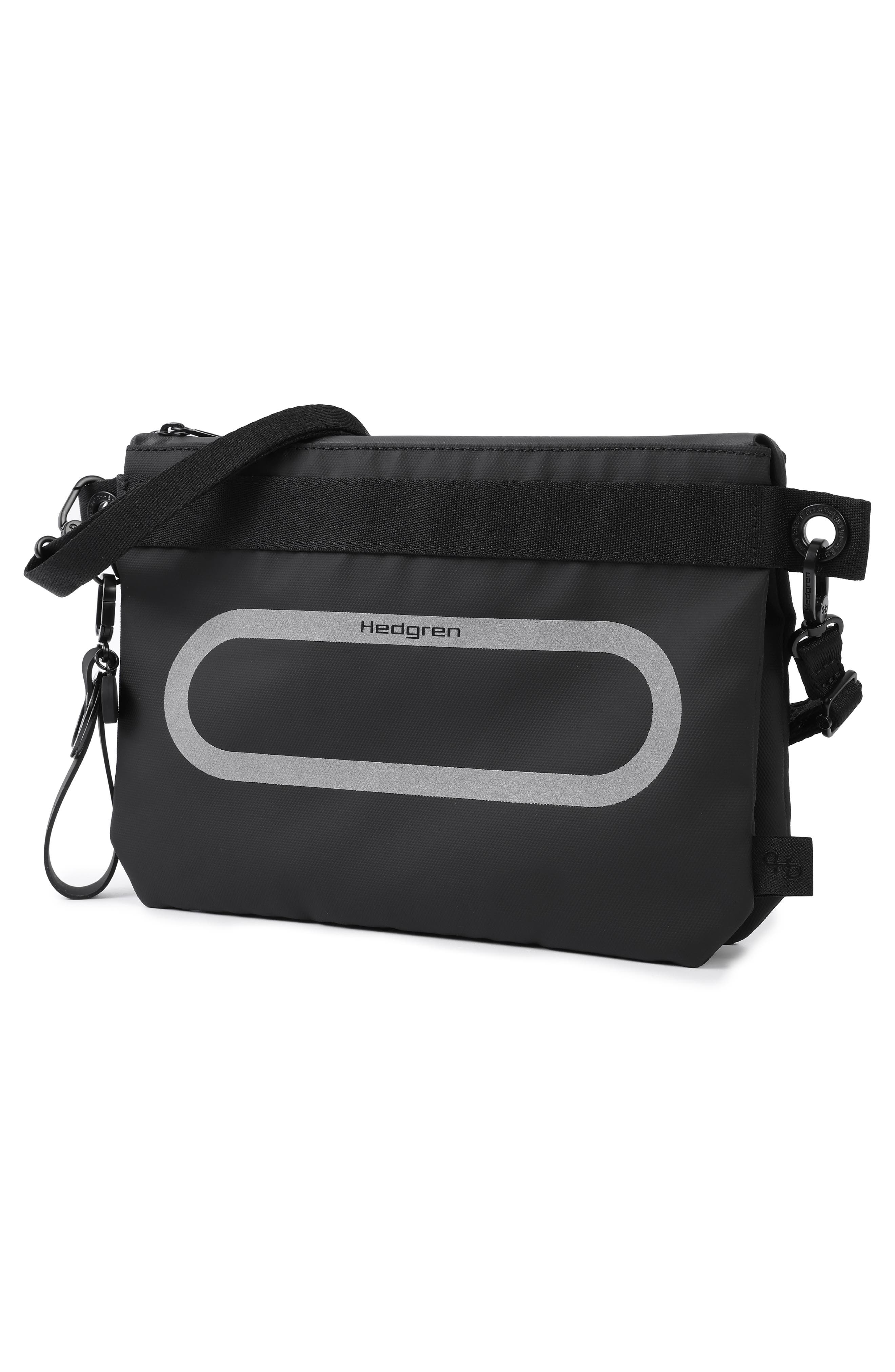 Hedgren Ichi Crossbody Bag, Alternate, color, Coated Black/ Grey