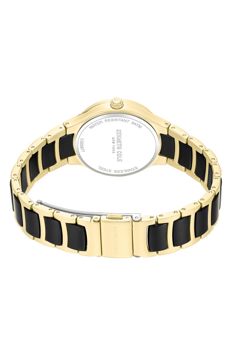Kenneth Cole New York Monroe Bracelet Watch, 34mm, Alternate, color, Blue/ Gold