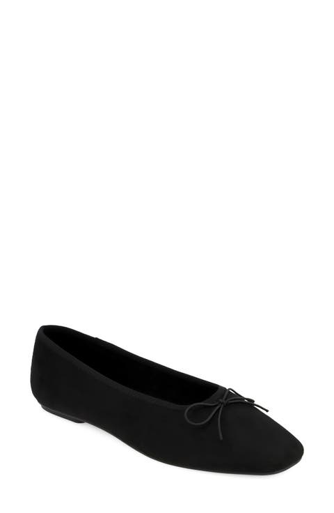 Tinna Faux Leather Ballet Flat