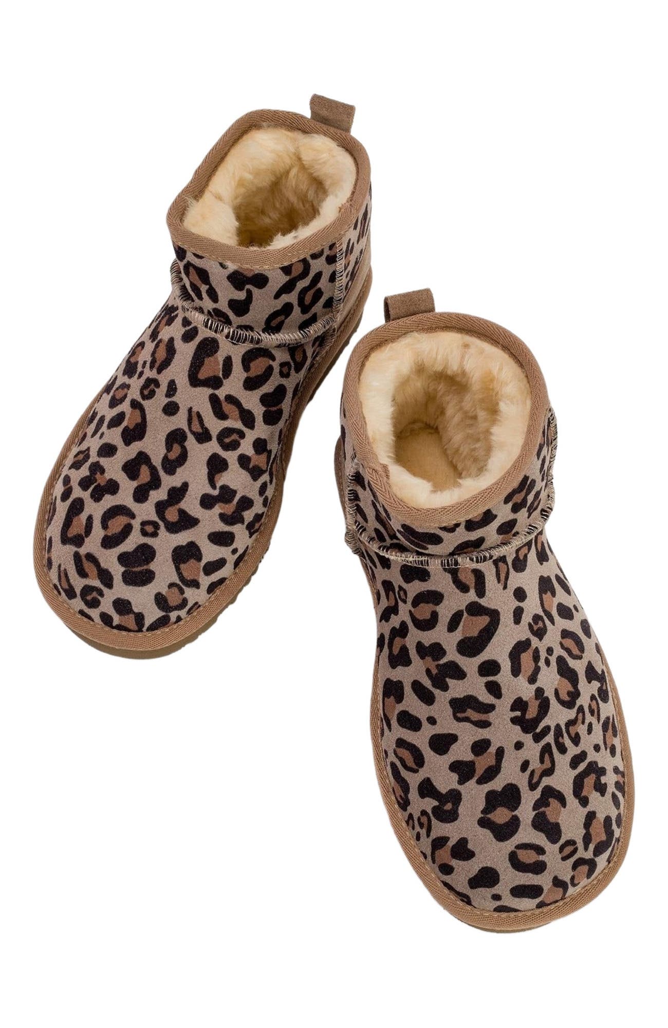 Zaz Leather Boot, Alternate, color, Beige Leather