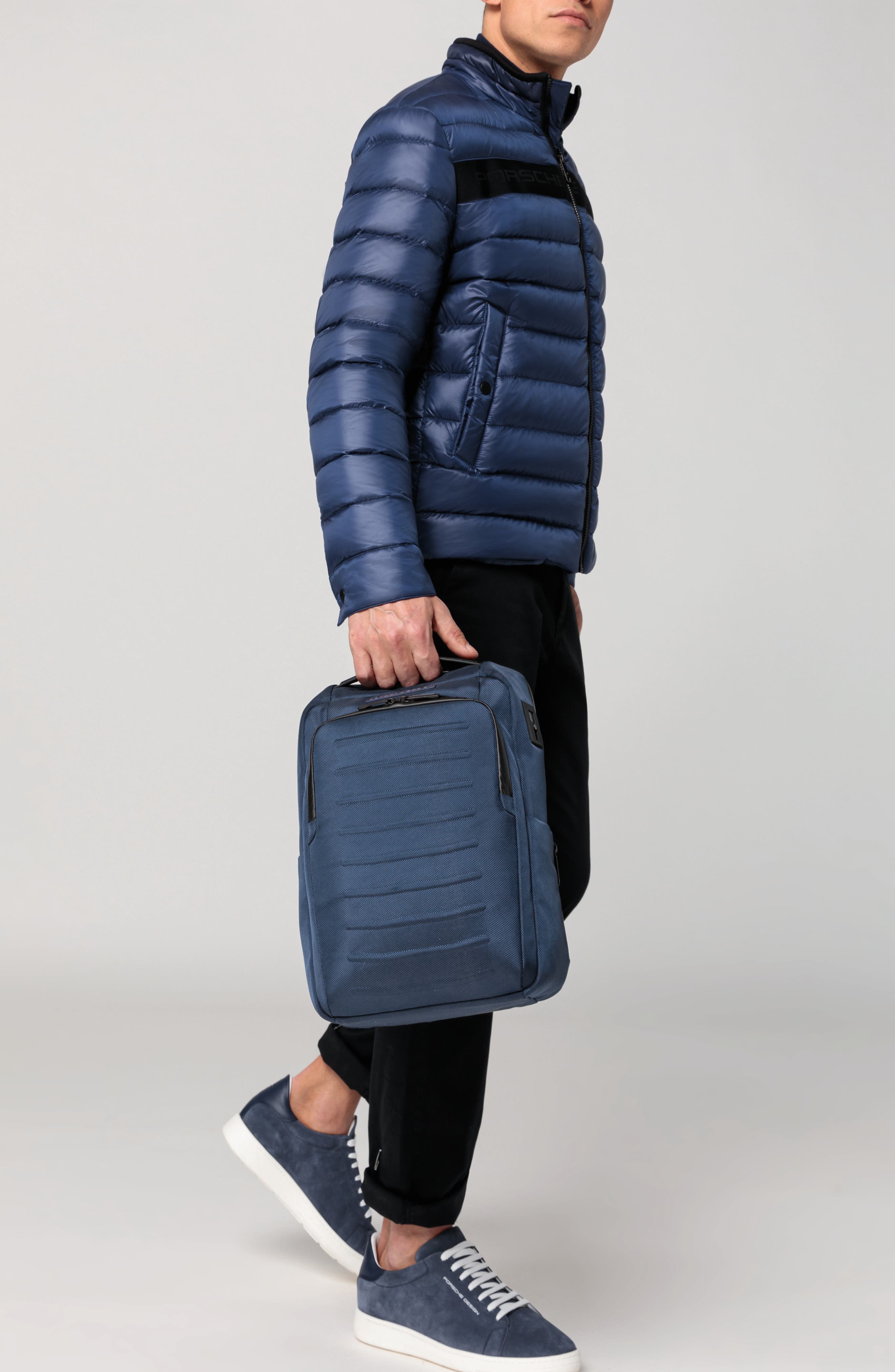 Porsche Design Roadster Pro Extra Small Backpack, Alternate, color, Blue