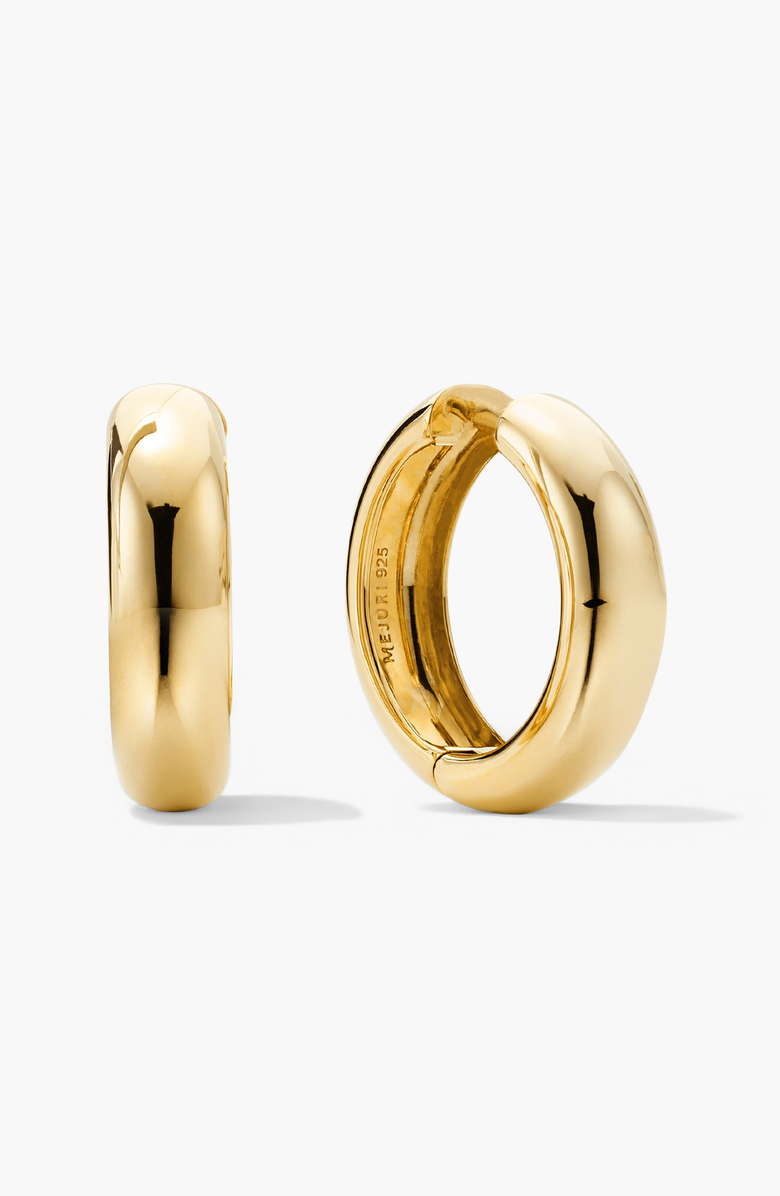 MEJURI Chunky Hoops, Alternate, color, 18K Gold Vermeil