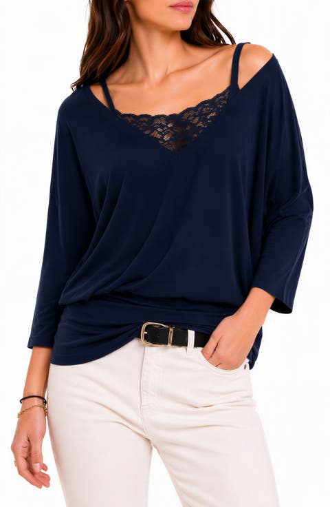 Lace Inset Tunic