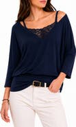 BLUEGREY Lace Inset Tunic