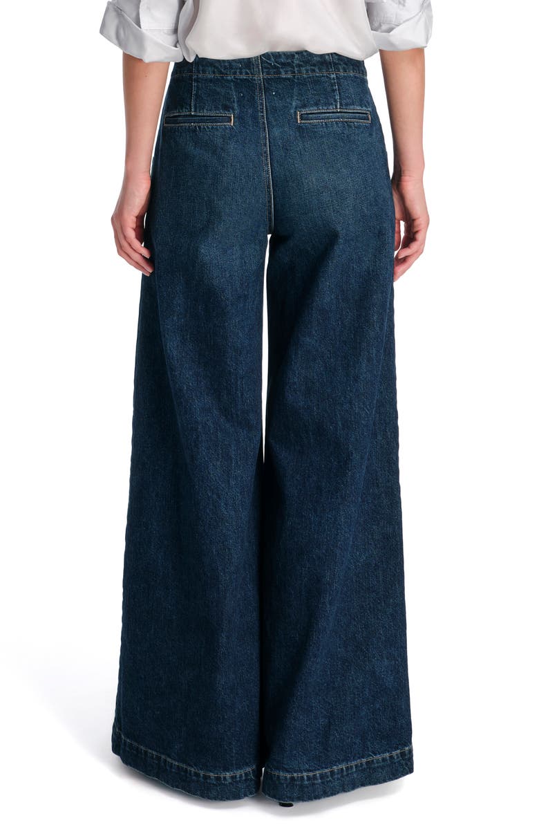 TWP Dancing in the Dark Wide Leg Jeans, Alternate, color, 