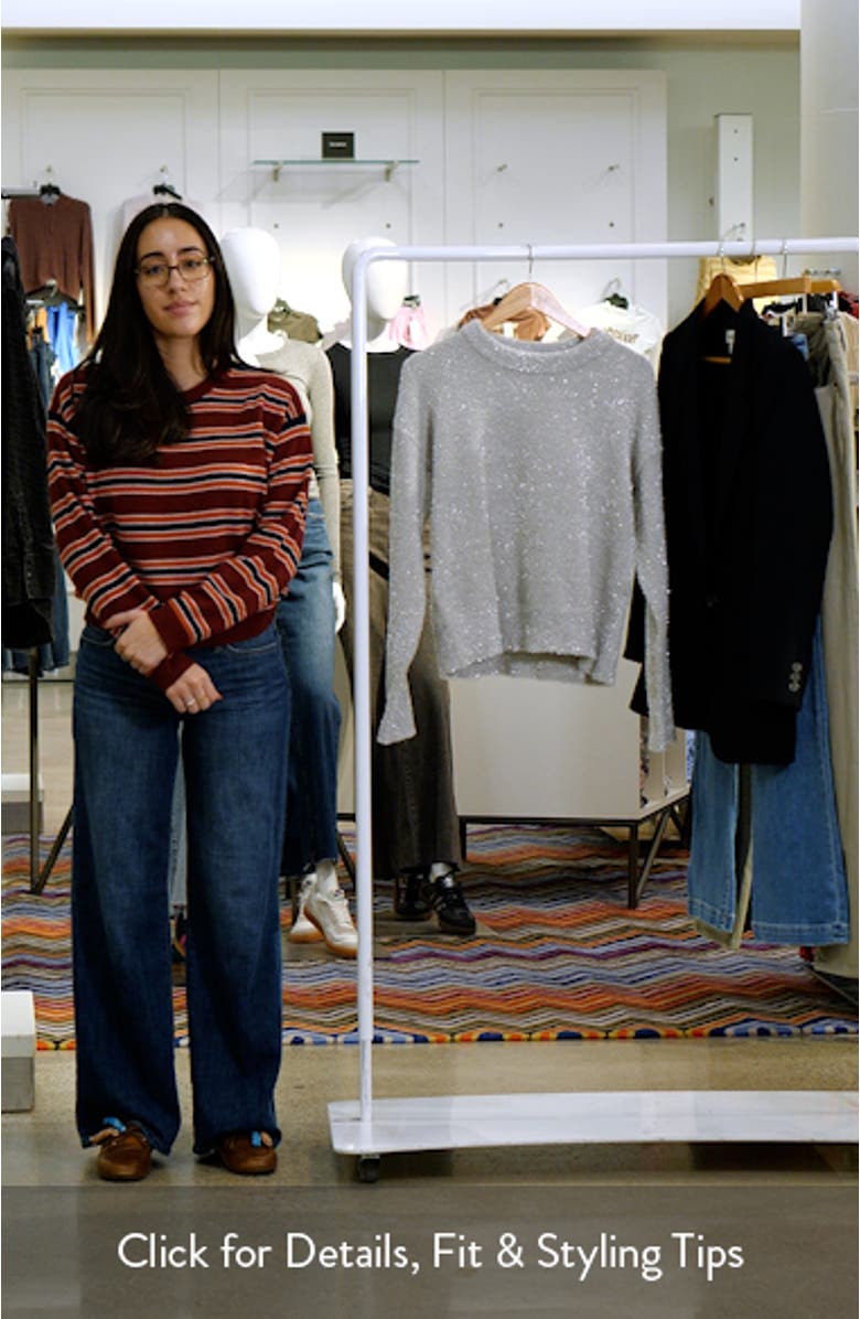 Metallic Eyelash Sweater, sales video thumbnail