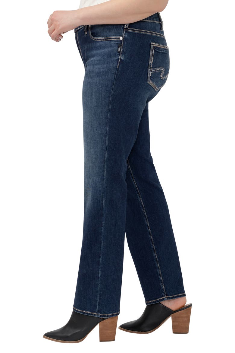 Elyse Classic Straight Leg Jeans, Alternate, color, FOCUS